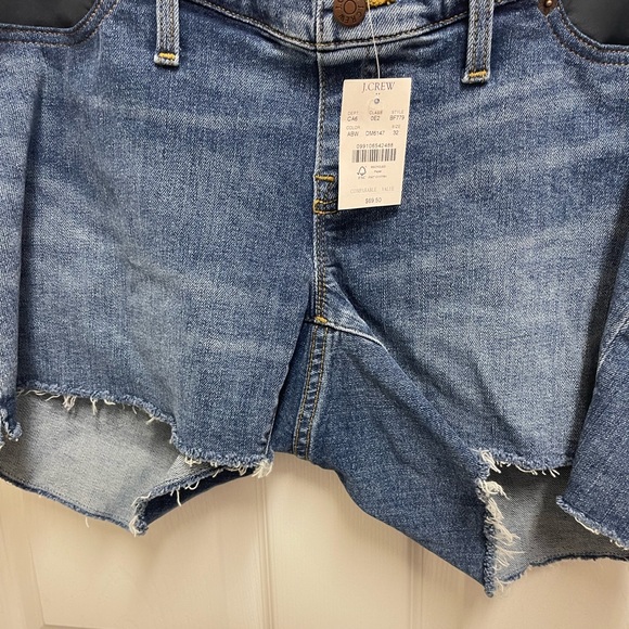 NWT J. Crew Maternity Jean Cut Off Shorts - Picture 5 of 8
